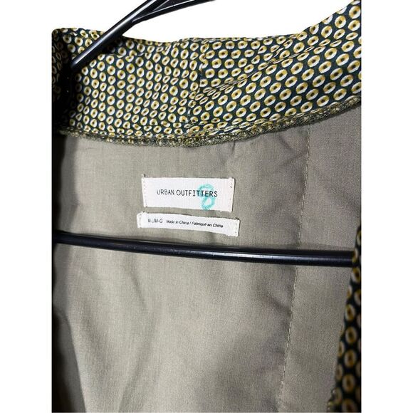 Urban outfitters Brooklyn printed jacket open pockets sz M/L - Picture 5 of 10